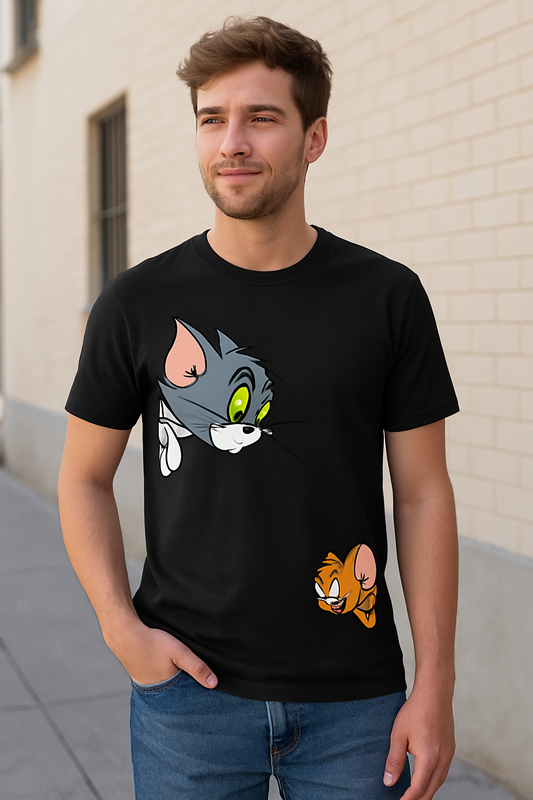 Tom & Jerry over sized t-shirt
